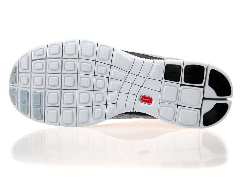 Nike Free 5.0 chaussures de course legeres mens gris noir (2)